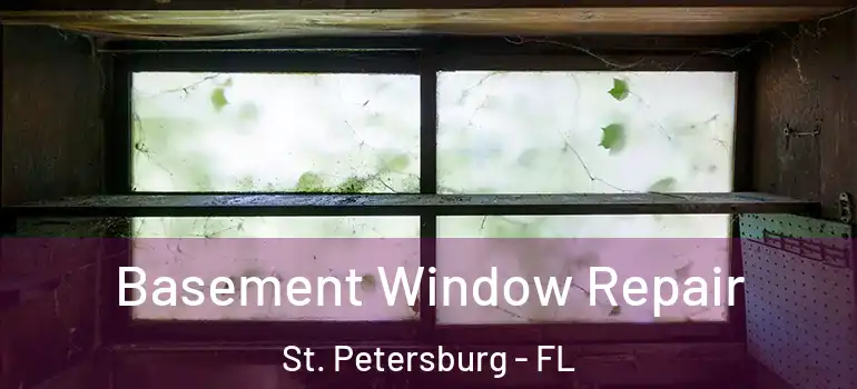  Basement Window Repair St. Petersburg - FL