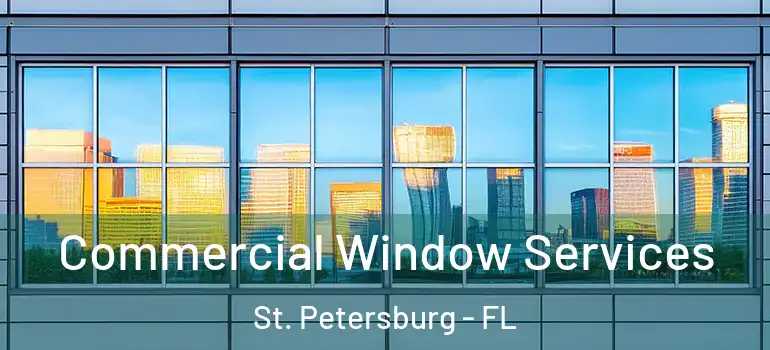  Commercial Window Services St. Petersburg - FL