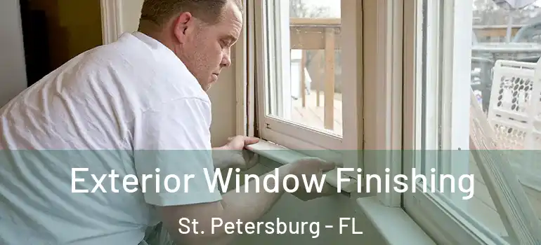 Exterior Window Finishing St. Petersburg - FL