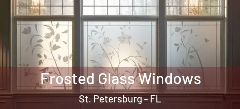  Frosted Glass Windows St. Petersburg - FL