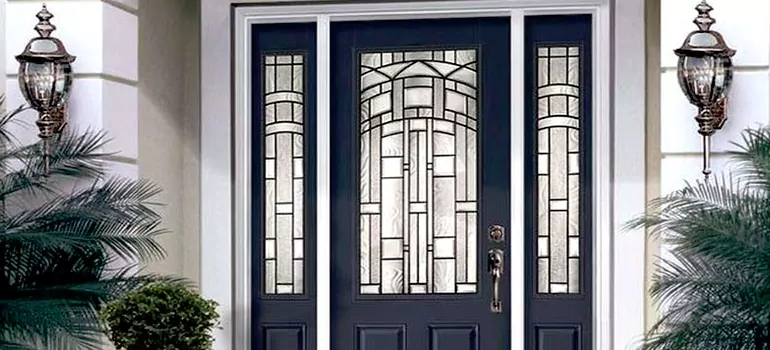Stained Glass Door Panels in St. Petersburg, FL
