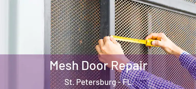  Mesh Door Repair St. Petersburg - FL