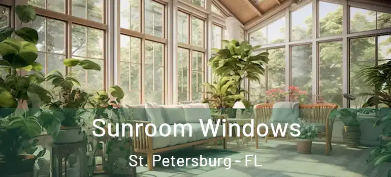  Sunroom Windows St. Petersburg - FL