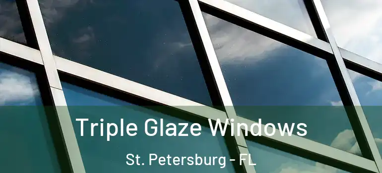  Triple Glaze Windows St. Petersburg - FL