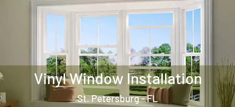  Vinyl Window Installation St. Petersburg - FL