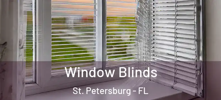  Window Blinds St. Petersburg - FL