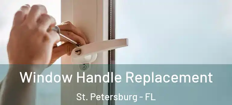  Window Handle Replacement St. Petersburg - FL